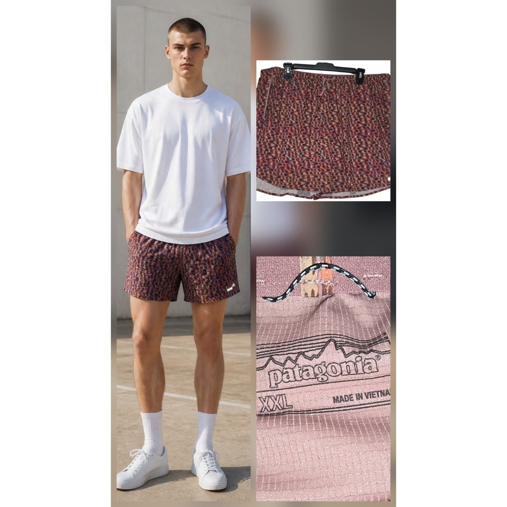Patagonia Men's Size Xxl Hydropeak Volley Shorts Wick Swim Trunks Quick Dry